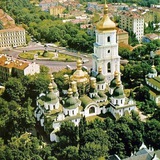 Логотип телеграм спільноти - Київ, жива iсторiя
