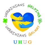 Logo de la comunidad de Telegram — UHUG-Ukrainians Helping Ukrainians Galway 🇺🇦