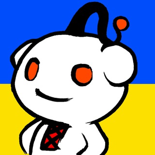 Логотип телеграм спільноти - r/Reddit Українською🇺🇦