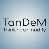 Логотип телеграм спільноти - TanDeM: простір науки