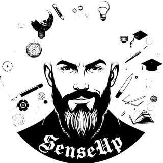 Логотип телеграм спільноти - Roman May 🔘 SenseUp