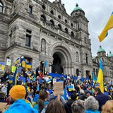 Logo de la comunidad de Telegram — Українці Вікторії, Британська Колумбія/Ukrainians in Victoria, BC