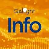 Логотип телеграм спільноти - QALight Info