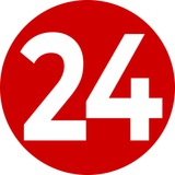 Логотип телеграм спільноти - Луцьк 24 - новини Луцька та Волині