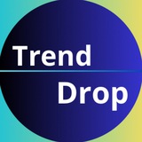 Логотип телеграм спільноти - Trend_drop_opt ⌚️ Дропшиппінг постачальник 🍏 Опт Навушники🎧 Smart Watch⌚️ Apple Air Pods Фени Стайлери Dyson Годинник Зарядні ст