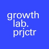 Telegram community logo — growth lab.prjctr