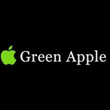 Логотип телеграм спільноти - Green Apple 🍏