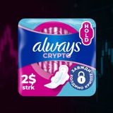 Логотип телеграм спільноти - Прокладка Crypto