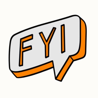 Logo de la comunidad de Telegram — fyi|до відома|לידיעתך