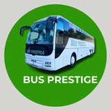 Логотип телеграм спільноти - Пасажирські перевезення "Bus Prestige"/ міжнародні рейси🇷🇴🇧🇬🇹🇷