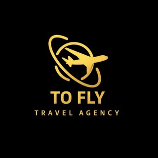 Logotipo de la comunidad de telegram - Travel agency “To FLY”