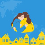 Логотип телеграм спільноти - Офіційне працевлаштування українців в Клуж Напока/ Official employment of Ukrainians in Cluj Napoca
