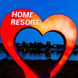 Логотип телеграм спільноти - Котеджне містечко "❤️HOME RESORT❤️"