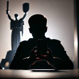 Логотип телеграм спільноти - Київ пише…