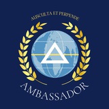 Логотип телеграм спільноти - Ambassador: політико-дипломатичний клуб