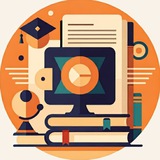 Логотип телеграм спільноти - Освітній HUB