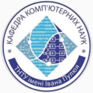 Логотип телеграм спільноти - ТНТУ кафедра комп'ютерних наук