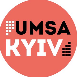 Logotipo de la comunidad de telegram - UMSA-Kyiv