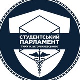 Логотип телеграм спільноти - Студентський Парламент ТНМУ