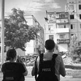 Логотип телеграм спільноти - Про•Нікополь