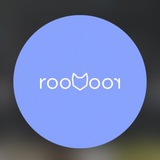 Логотип телеграм спільноти - Roomoor 💜