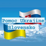 Логотип телеграм спільноти - Оперативна інформація Словаччина Pomoc Ukrajine Допомога Україні