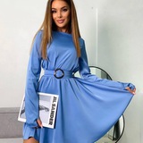 Логотип телеграм спільноти - Hype brand Блакитна 1462