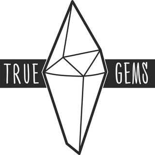 Логотип телеграм спільноти - True Gems: Цветные огранённые камни
