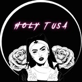 Логотип телеграм спільноти - HolyTusa