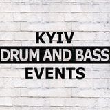 Логотип телеграм спільноти - DRUM AND BASS EVENTS KYIV