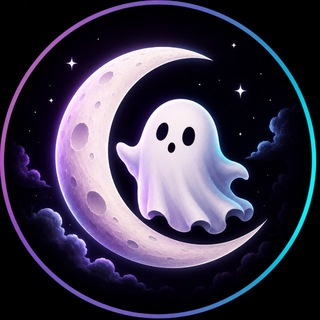 Логотип телеграм спільноти - 💜👻𝑩𝒂𝒃𝒂𝒚𝒌𝒂 𝒂𝒏𝒅 𝑳𝒖𝒏𝒂🌙🩷