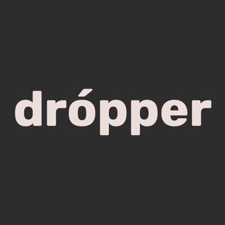 Telegram community logo — drópper | все про дропшиппінг