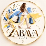 Логотип телеграм спільноти - Zabava_shop. Жіночий одяг