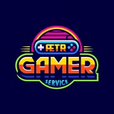 Логотип телеграм спільноти - Retro Gamer - все для комп'ютерних ігор
