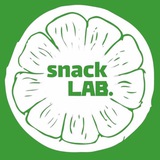 Логотип телеграм спільноти - Snack LAB. Сиродавлені олії💚 вітграс🌱 снеки🌰