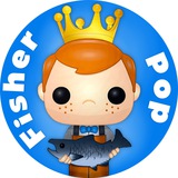 Логотип телеграм спільноти - Fisher Pop 🐟