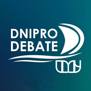 Логотип телеграм спільноти - Dnipro Debate