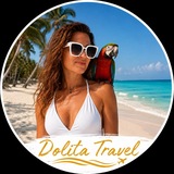 Логотип телеграм спільноти - DOLITATRAVEL 🟢On-line