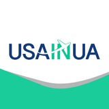 Логотип телеграм спільноти - USAinUA®