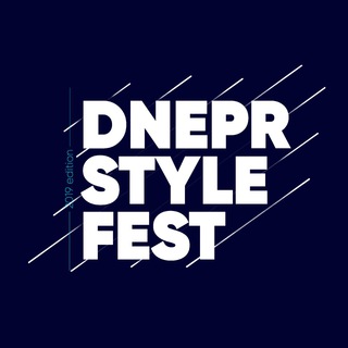 Логотип телеграм спільноти - DneprStyleFest Channel