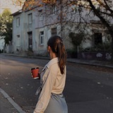 Логотип телеграм спільноти - Частинка неба ♡