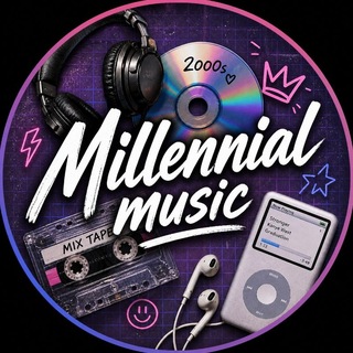 Логотип телеграм спільноти - 💽 Millennial Music | Хіти 1998–2012 🎧