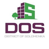 Логотип телеграм спільноти - District of Solomenka *(DOS)* 🏠😀💲