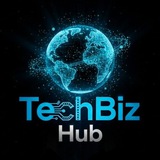 Telegram community logo — TechBiz Hub | Новини про технології та бізнес