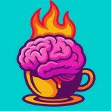 Логотип телеграм спільноти - ПаливоДляМозку☕️