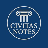 Telegram community logo — Civitas Notes