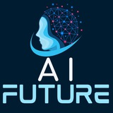 Telegram community logo — AI Future