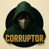 Логотип телеграм спільноти - Корупцiонер