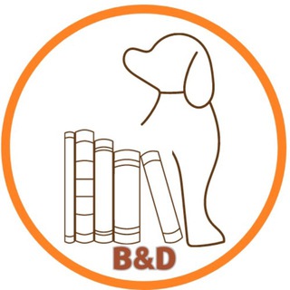 Logotipo de la comunidad de telegram - BOOKS&amp;DOGS