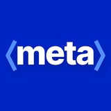 Логотип телеграм спільноти - МЕТА - інформаційний інтернет-портал
